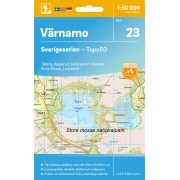 23 Värnamo Sverigeserien 1:50 000